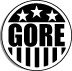 Gore button (artist's illustration)