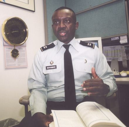 first Muslim chaplain in military