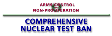 Comprehensive Test Ban Treaty Banner