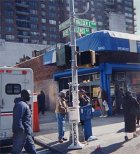 Famed Lenox Avenue (now also called Malcolm X Boulevard) in the heart of Harlem